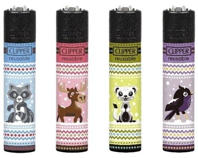 clipper-feuerzeuge-set-winter-animals-2